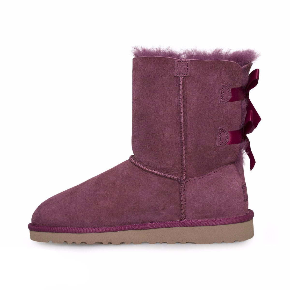 UGG Bailey Bow Bougainvillea Boots - Youth – MyCozyBoots
