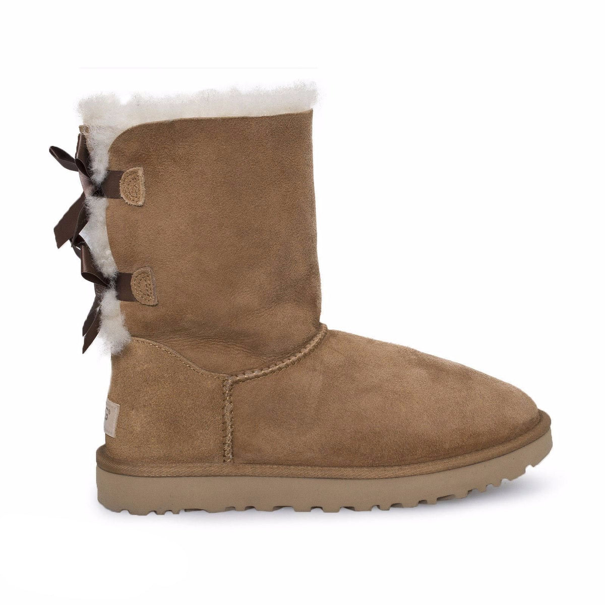 UGG Bailey bow II Chestnut Boots - Women's – MyCozyBoots