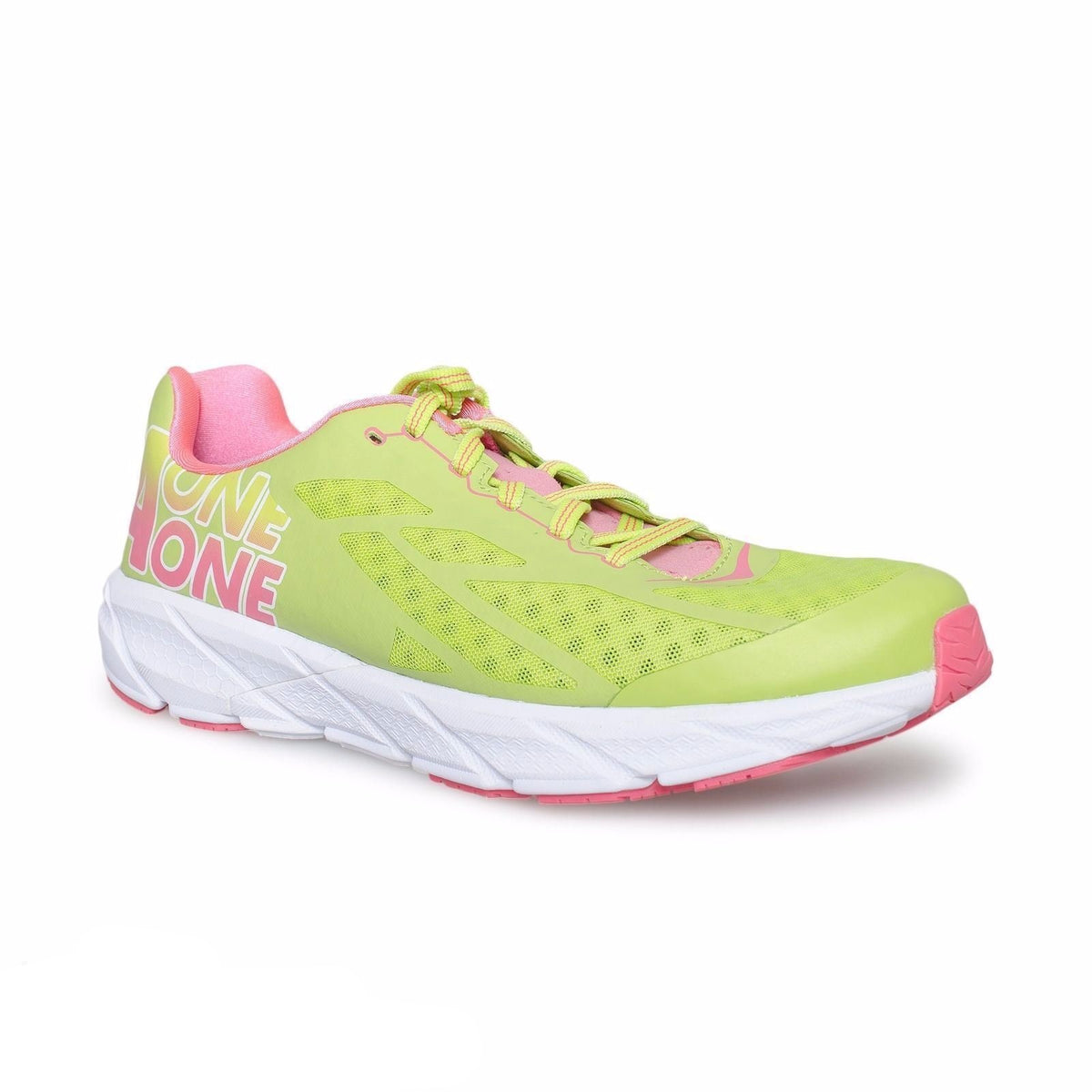 Hoka One One Tracer Bright Green / Neon Pink Running Shoes – MyCozyBoots