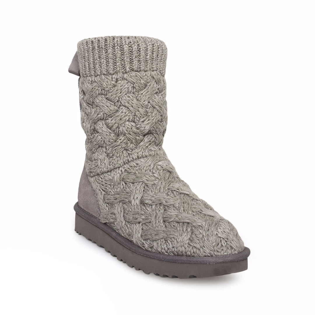 UGG Isla Heathered Charcoal Boots MyCozyBoots