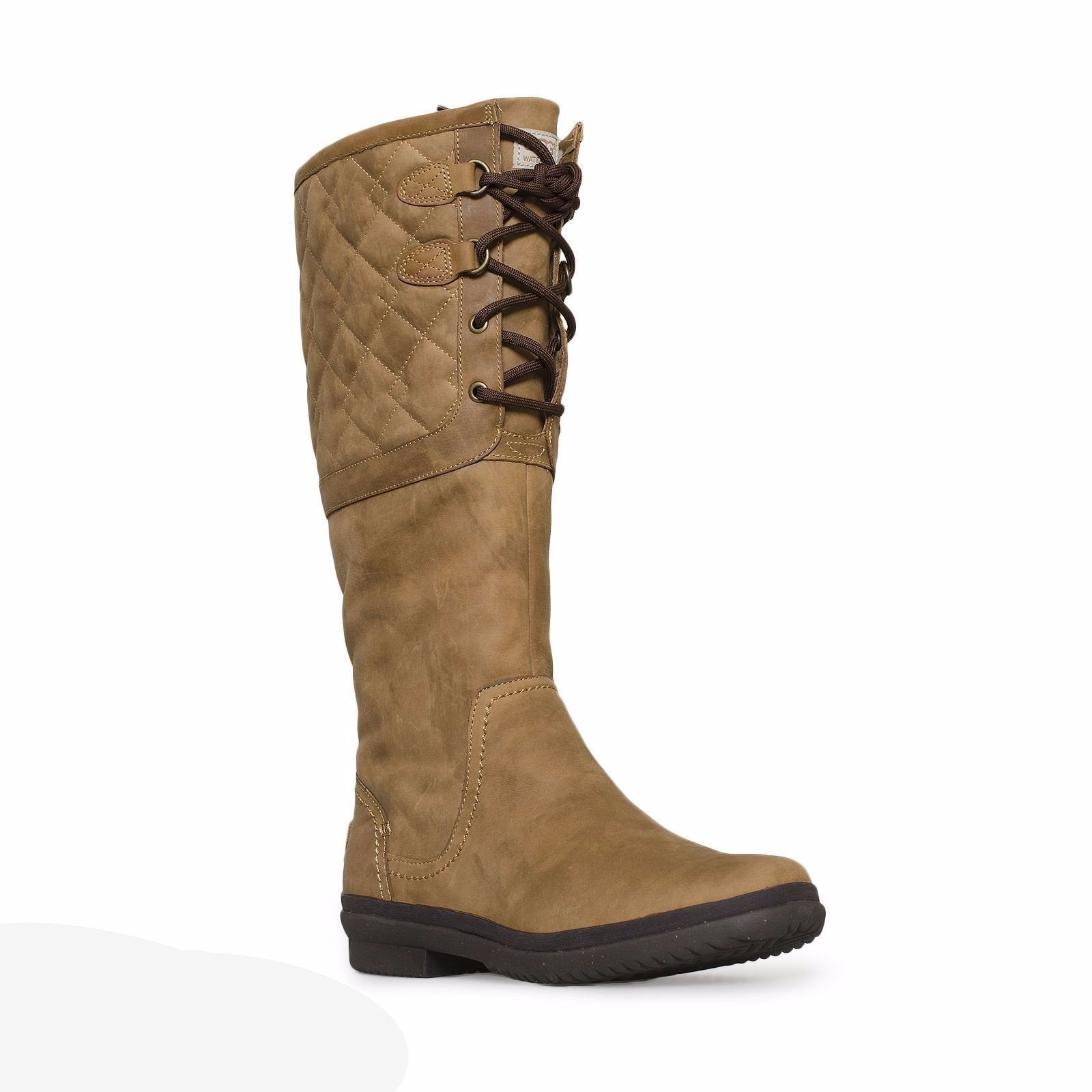 UGG Elsa Deco Quilt Chestnut Boots – MyCozyBoots