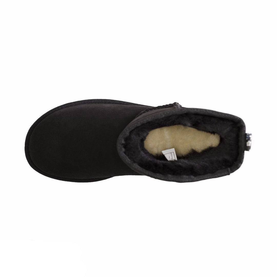 UGG Classic Mini Liberty Black Boots – MyCozyBoots UGG Classic Mini Liberty Black Boots – MyCozyBoots