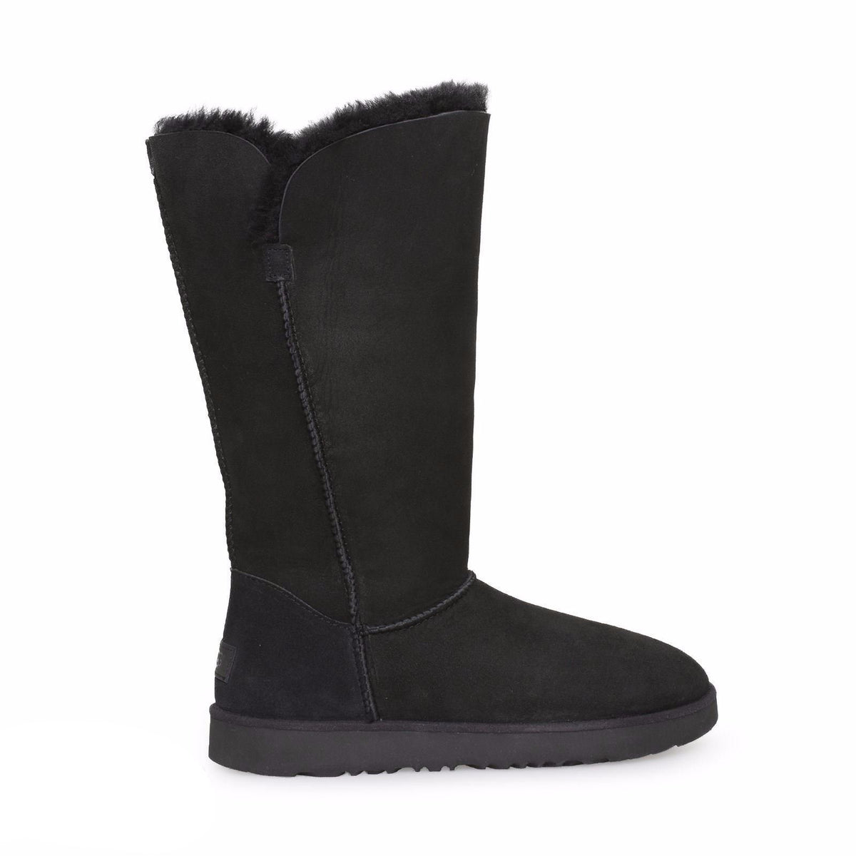 UGG Classic Cuff Tall Black Boots – MyCozyBoots