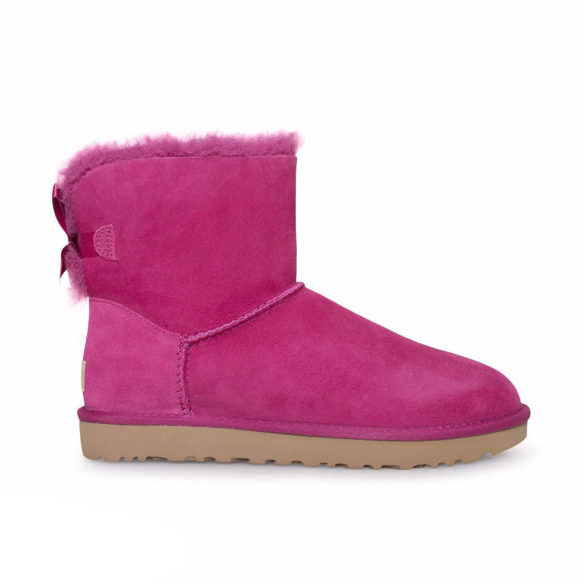 UGG Mini Bailey Bow II Red Violet Boots – MyCozyBoots