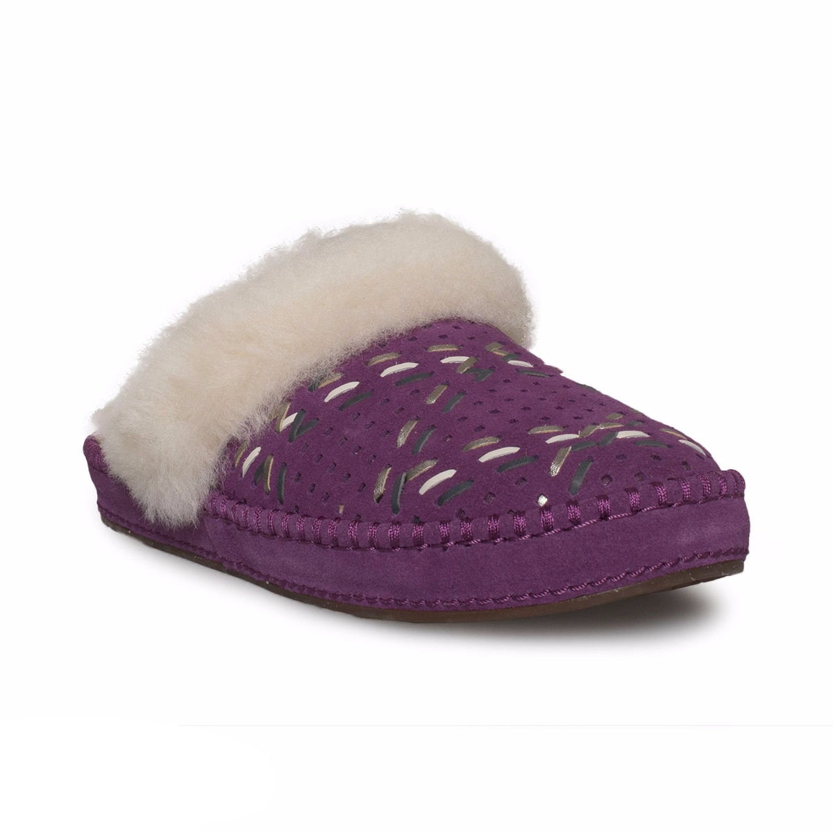 UGG Aira Tehuano Purple Passion Slippers – MyCozyBoots