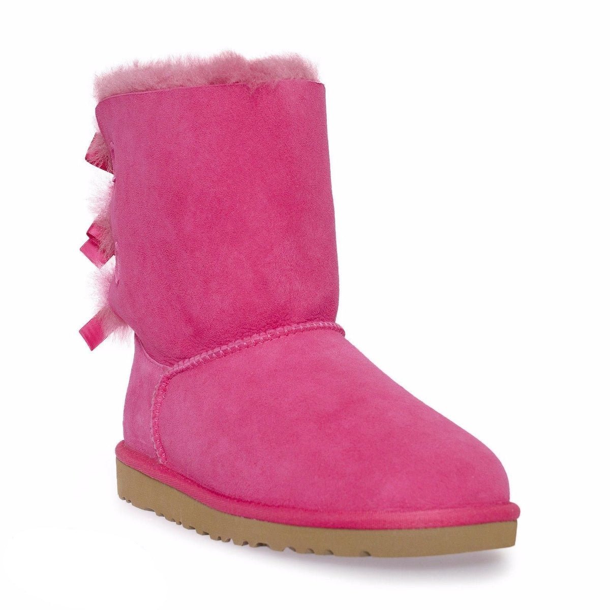 UGG Bailey Bow Cerise Pink Boots – MyCozyBoots