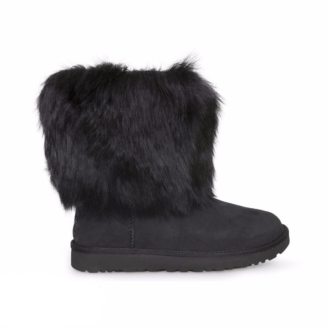 Ugg boots fur cuff fashion