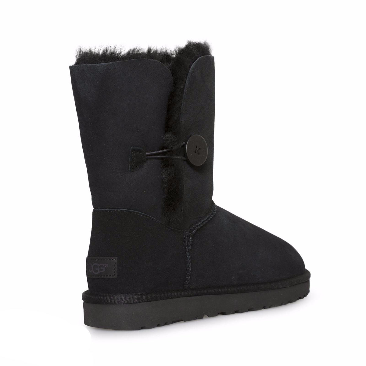 UGG Bailey Button II Black Boots – MyCozyBoots