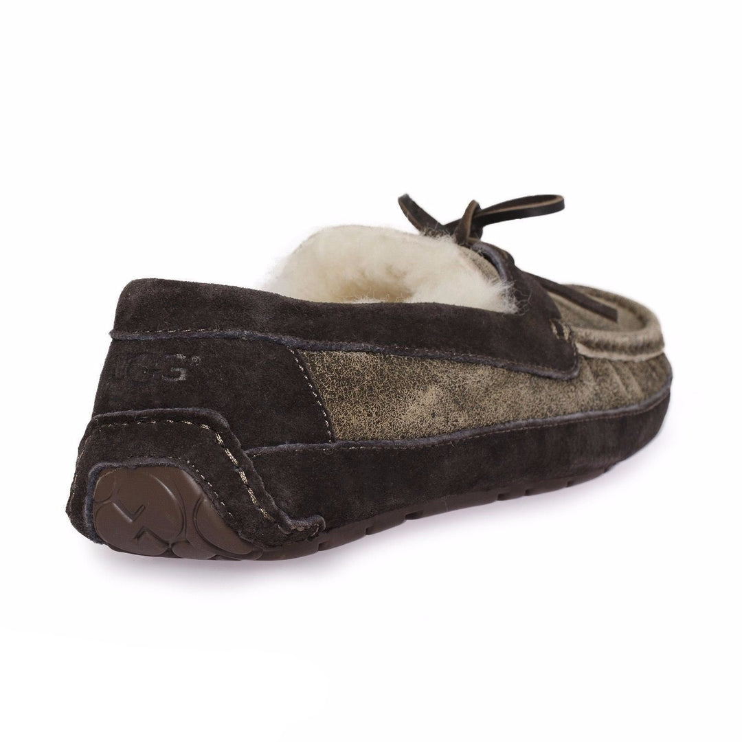 UGG Byron Bomber Jacket Chocolate Shoes – MyCozyBoots display picture 2