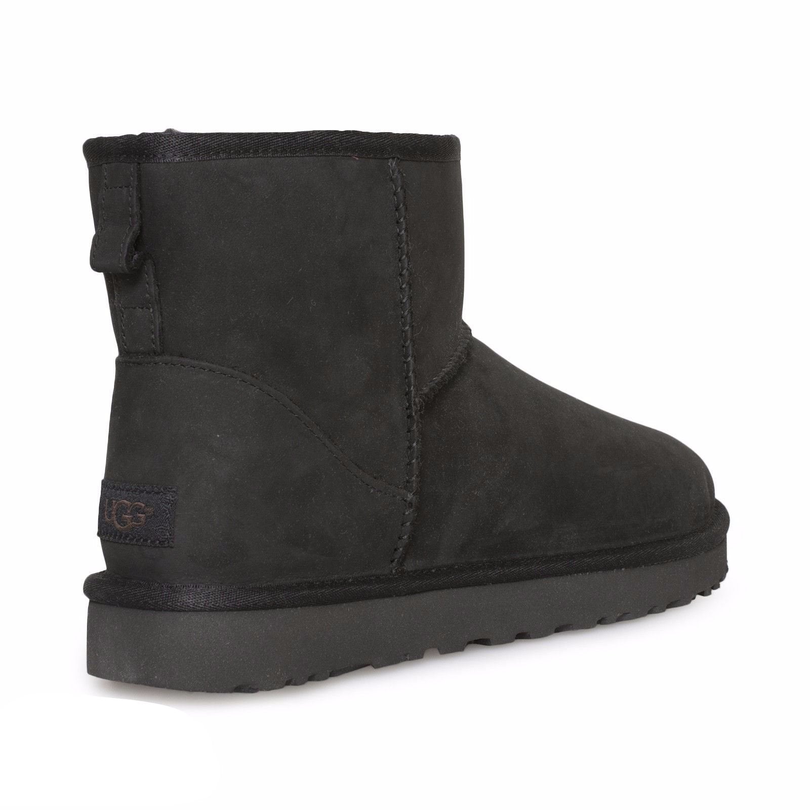 UGG Classic Mini Leather Black Boots – MyCozyBoots