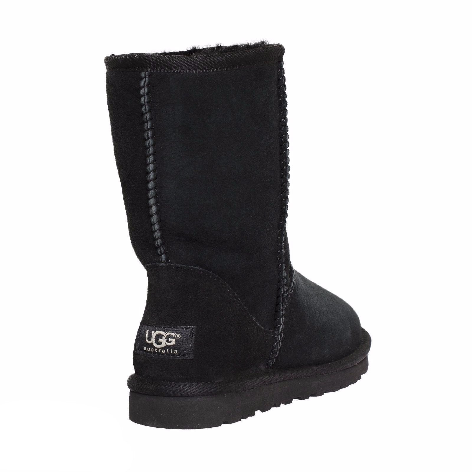 UGG Classic Short Black Boots 5800 MyCozyBoots ugg-classic-short-black-boots-5800-mycozyboots
