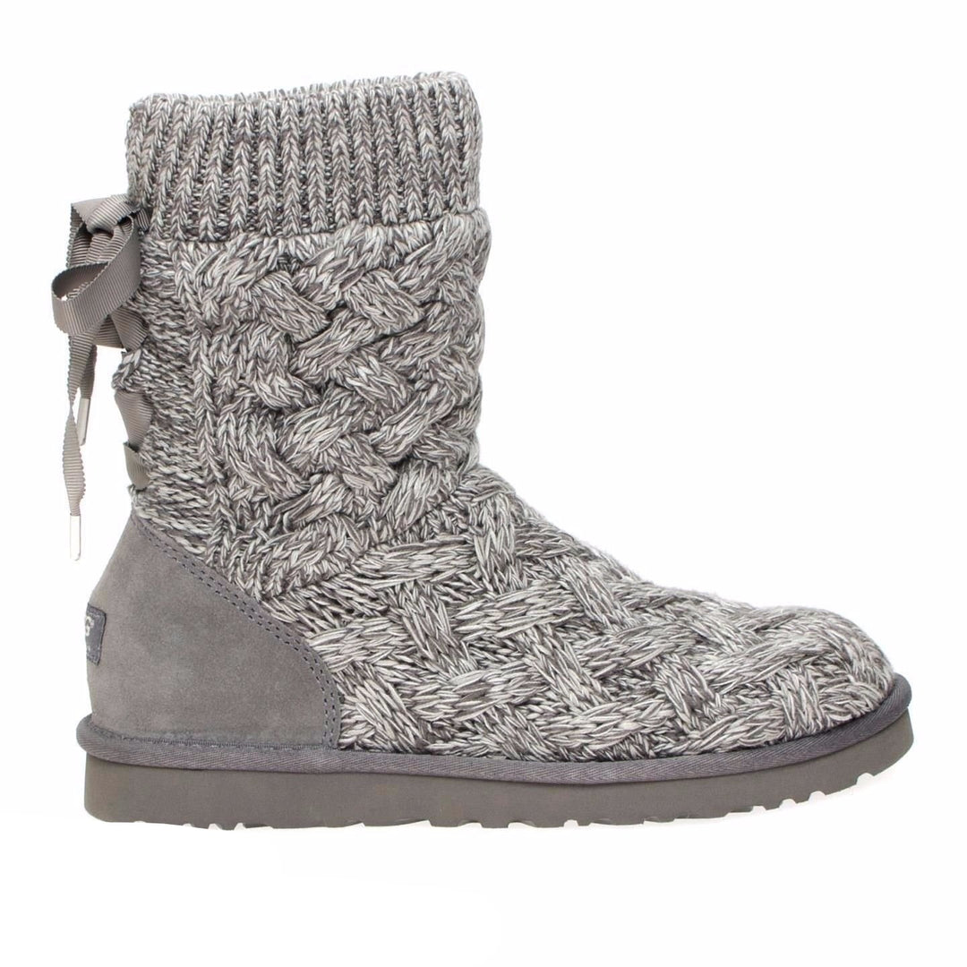 UGG Isla Heathered Grey Boots MyCozyBoots