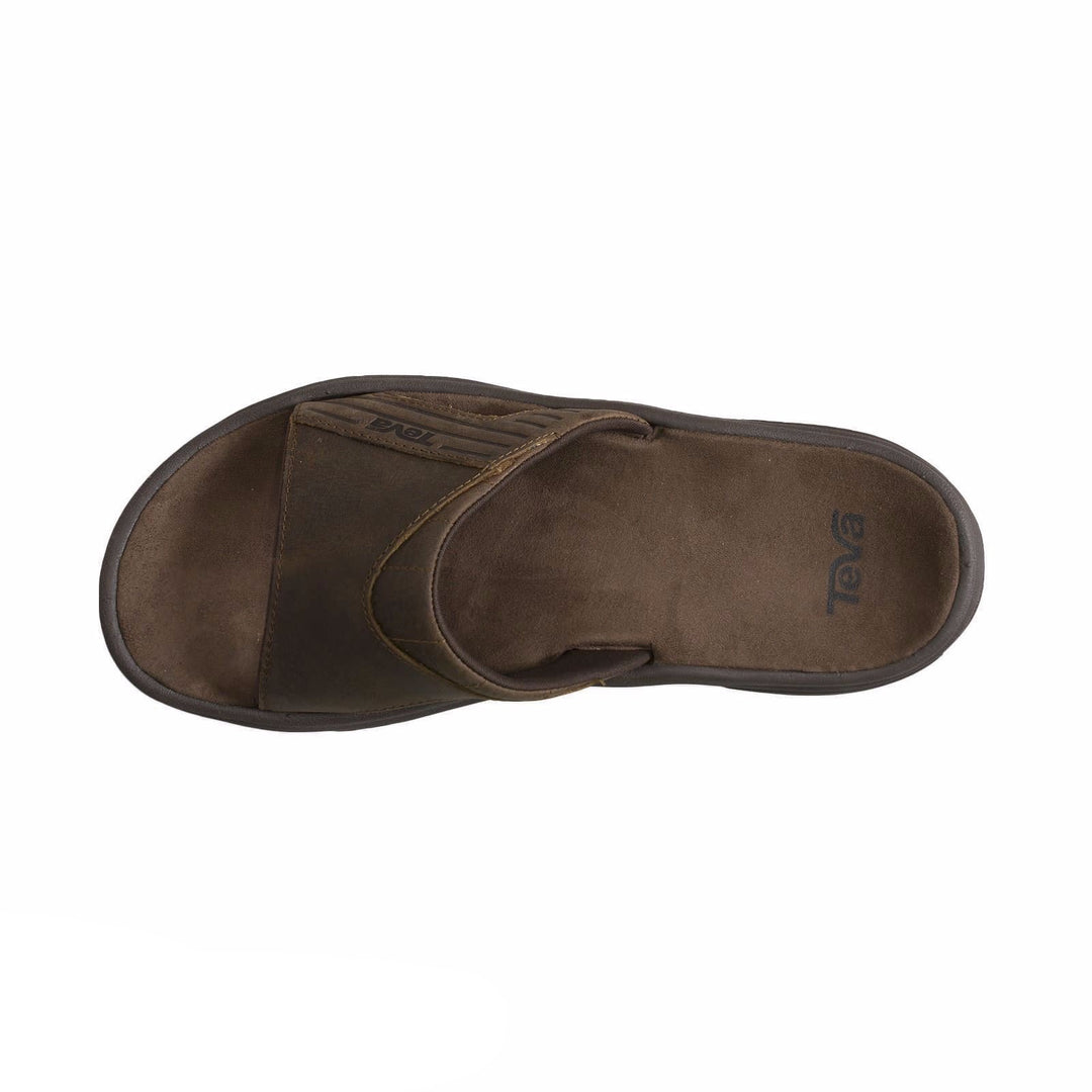 Teva Jetter Lux Slide Brown – MyCozyBoots display picture 1