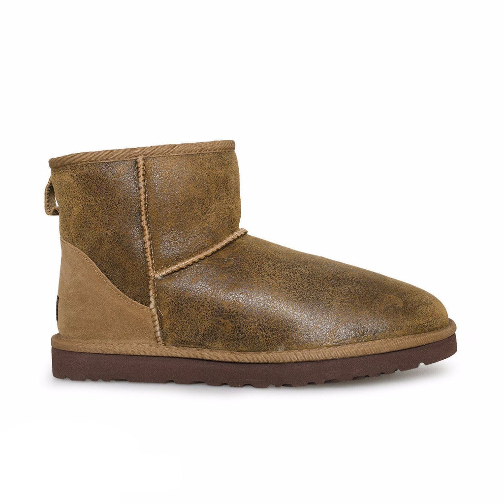 UGG Classic Mini Bomber Leather Boots Classic Bomber Mini Australian Made UGG Boots – UGG Since 1974 main image 2