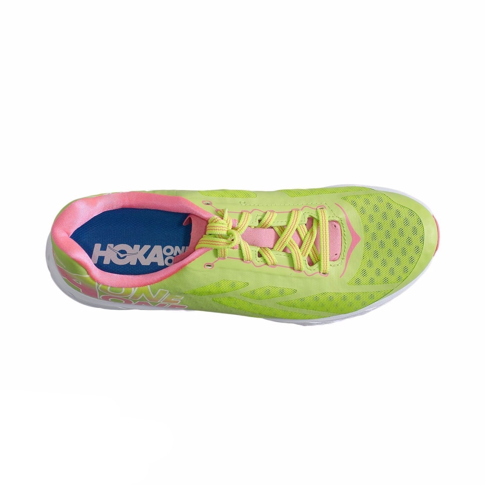 Hoka One One Tracer Bright Green / Neon Pink Running Shoes – MyCozyBoots