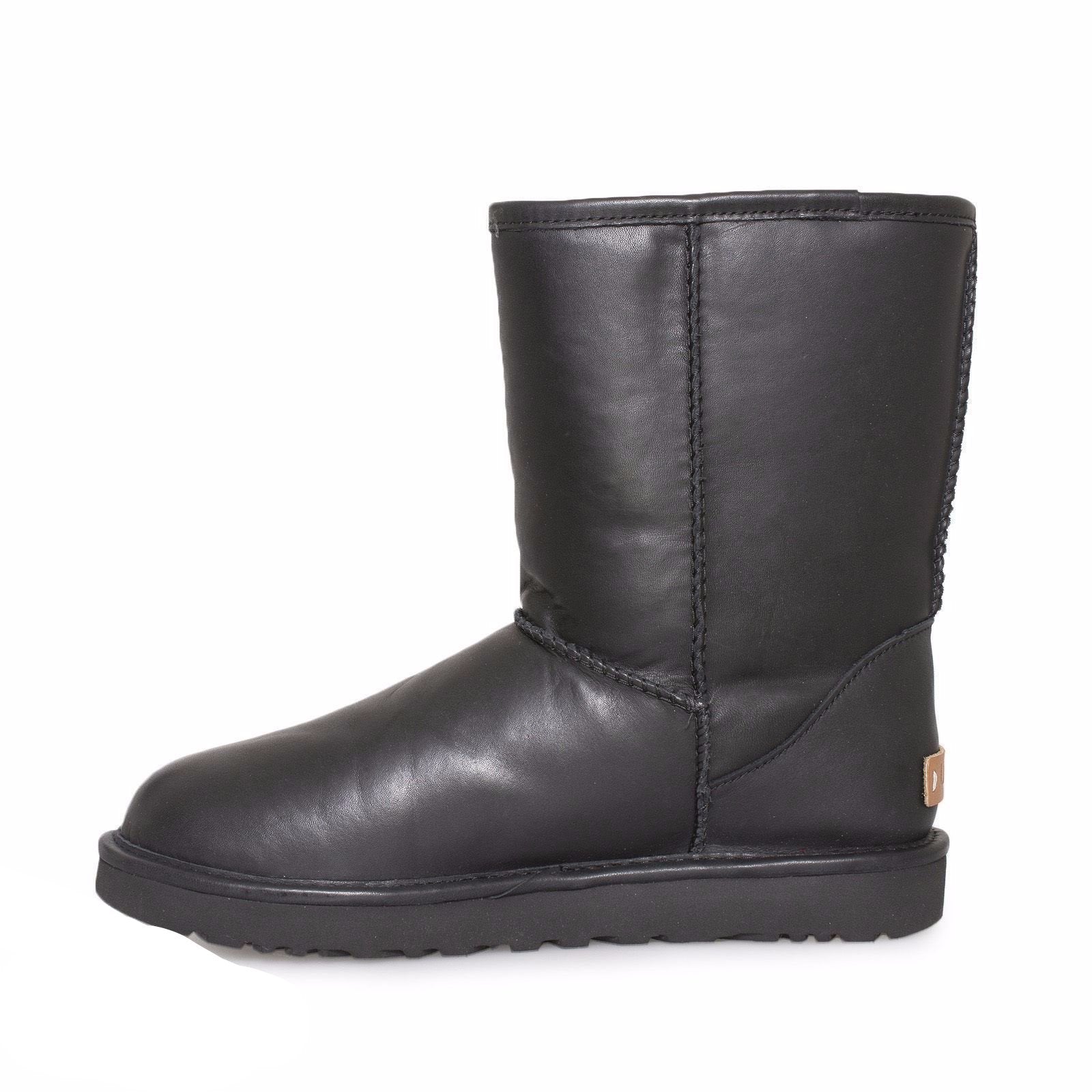 UGG Classic Short Cashmere Black Boots – MyCozyBoots