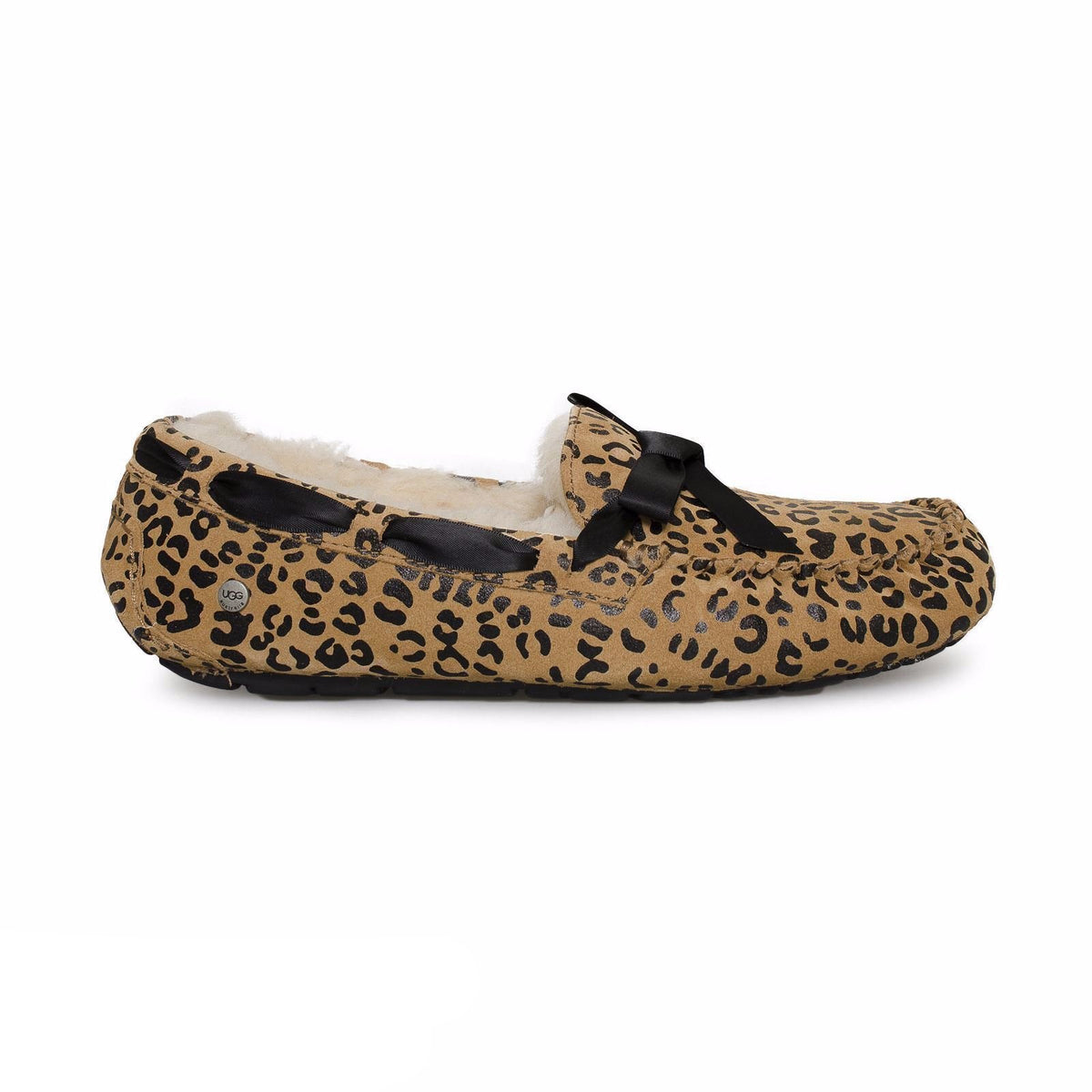 UGG Dakota Leopard Bow Slippers – MyCozyBoots